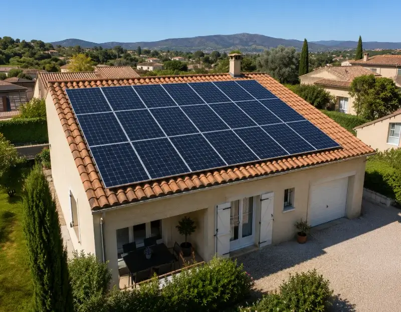 Prime à l'autoconsommation panneaux solaires Plougoumelen — aide financière de l'État